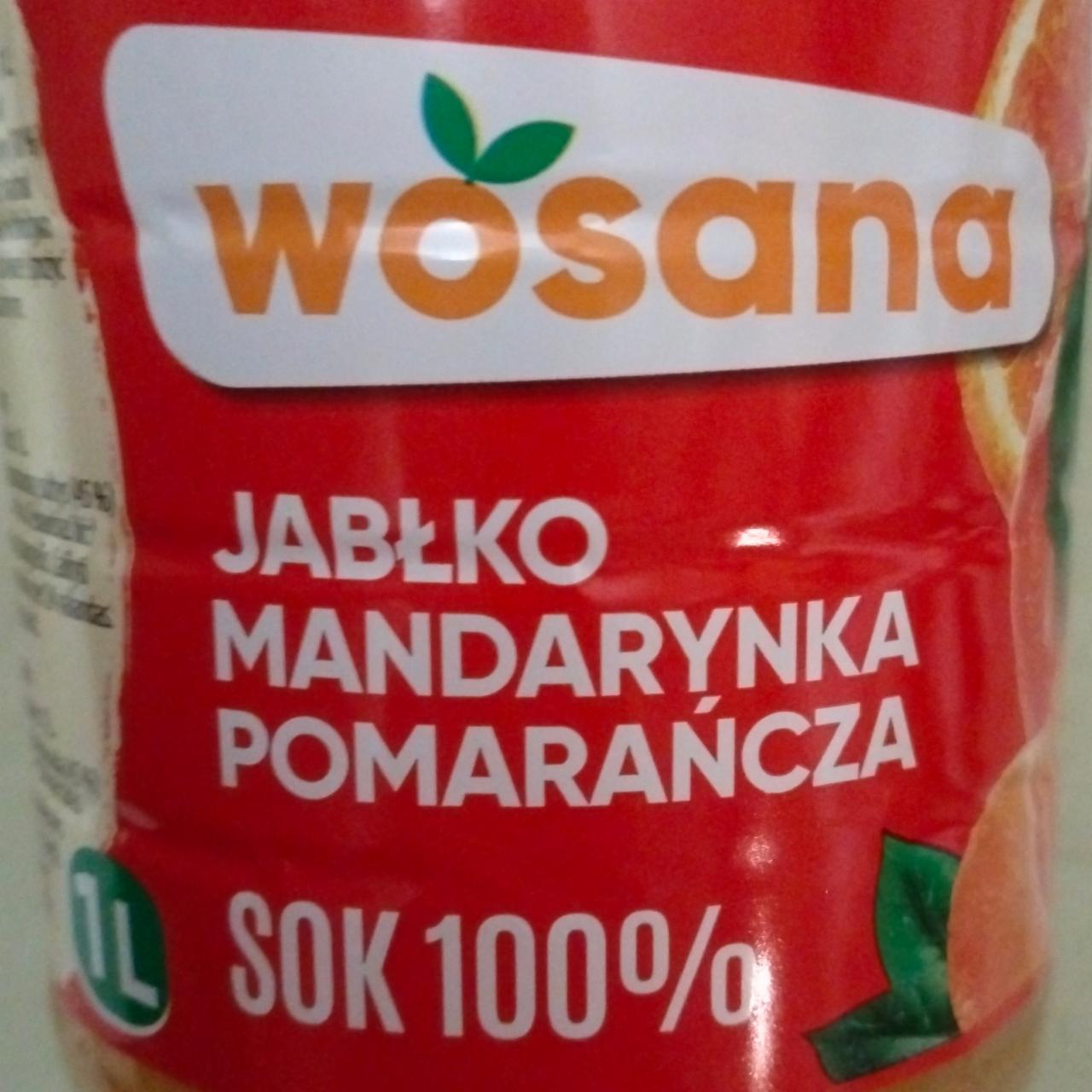 Zdjęcia - Sok 100% jabłko mandarynka pomarańcza Wosana