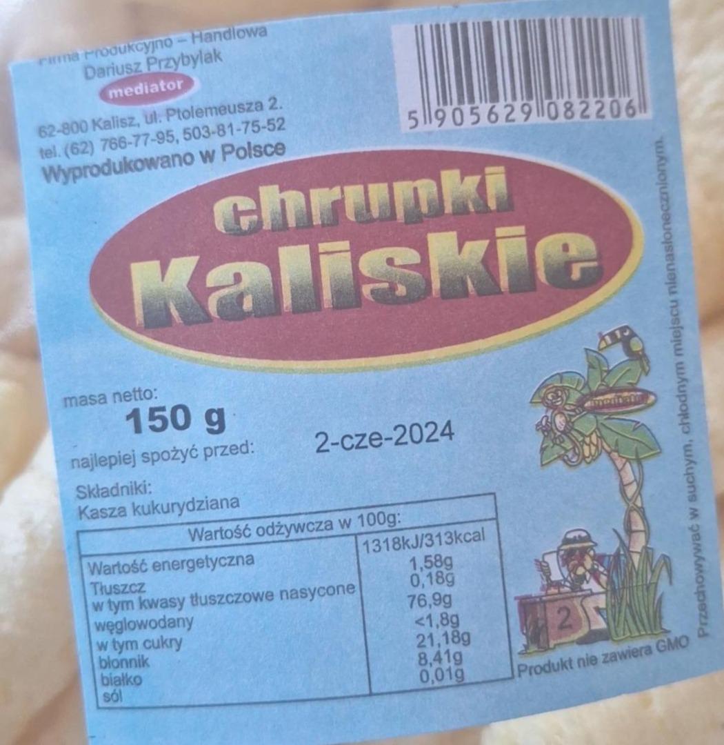 Zdjęcia - Chrupki Kaliskie Mediator