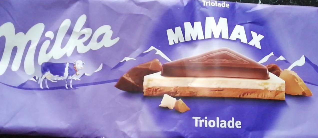 Zdjęcia - Milka Mmmax Triolade Czekolada mleczna 280 g