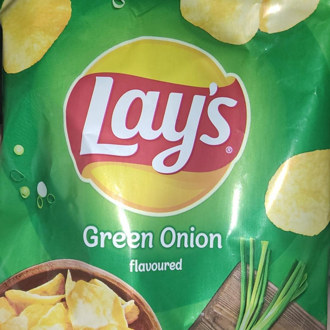 Zdjęcia - Chipsy ziemniaczane o smaku zielonej cebulki Lay's