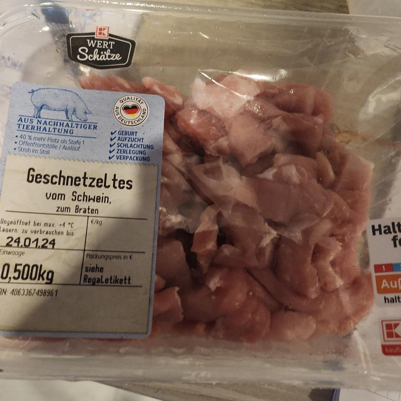 Zdjęcia - Geschnetzeltes Kaufland Wert Schätze