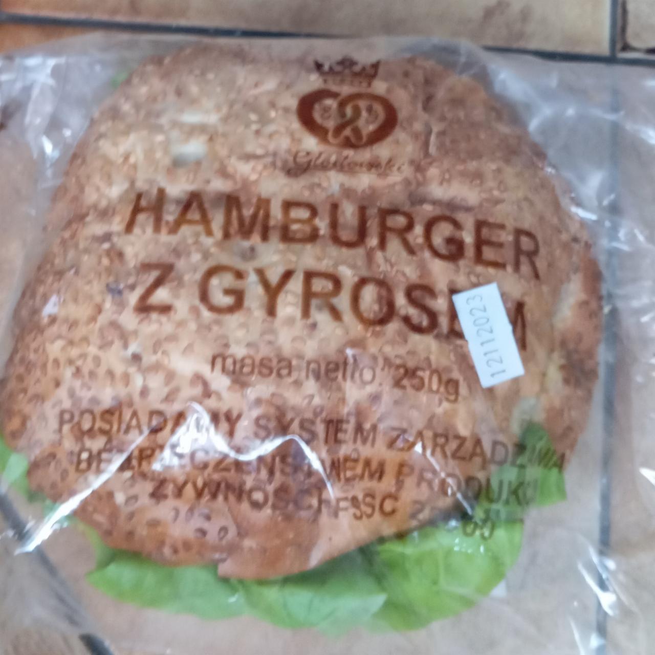 Zdjęcia - Hamburger z gyrosem Glostowski