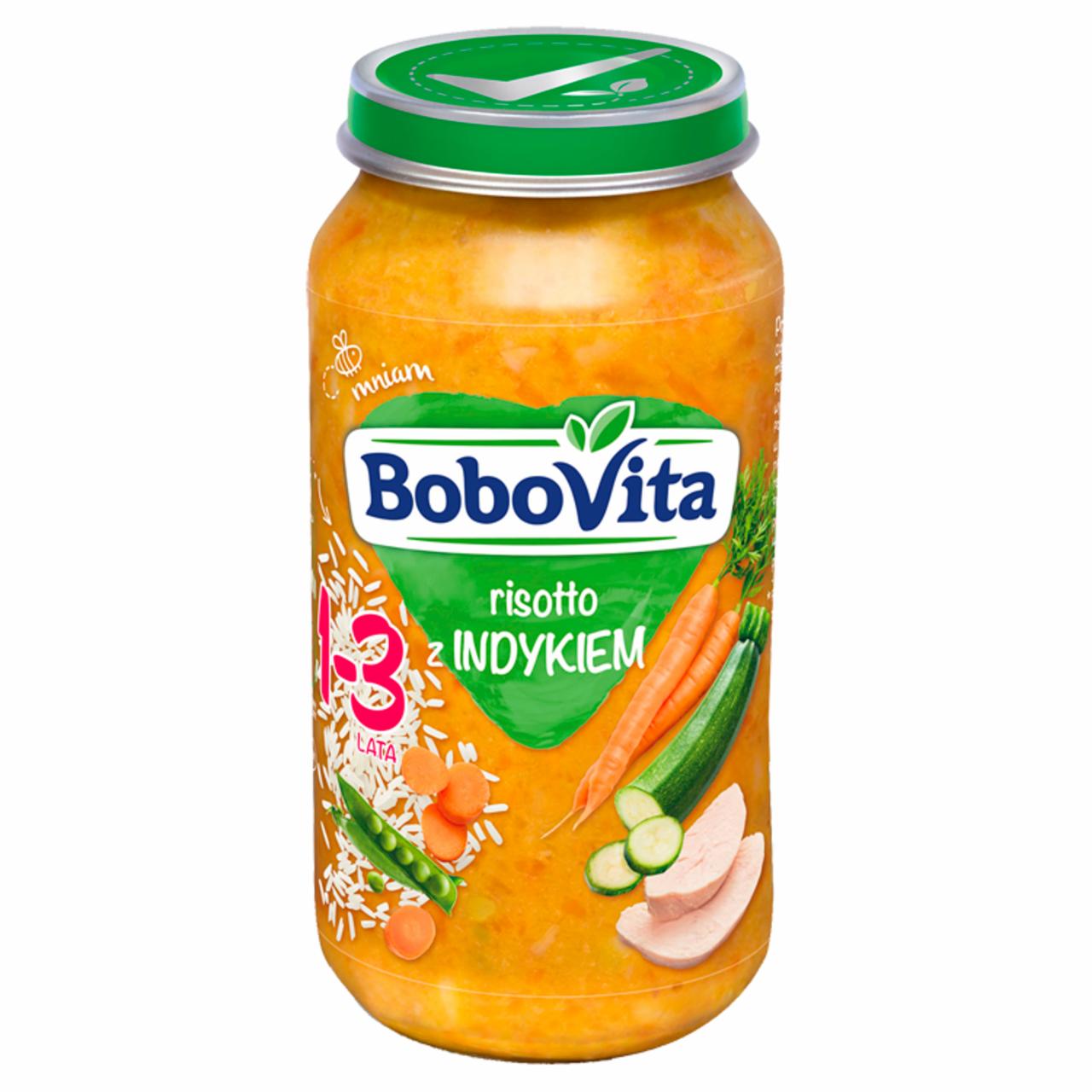 Zdjęcia - BoboVita Risotto z indykiem po 12 miesiącu 250 g