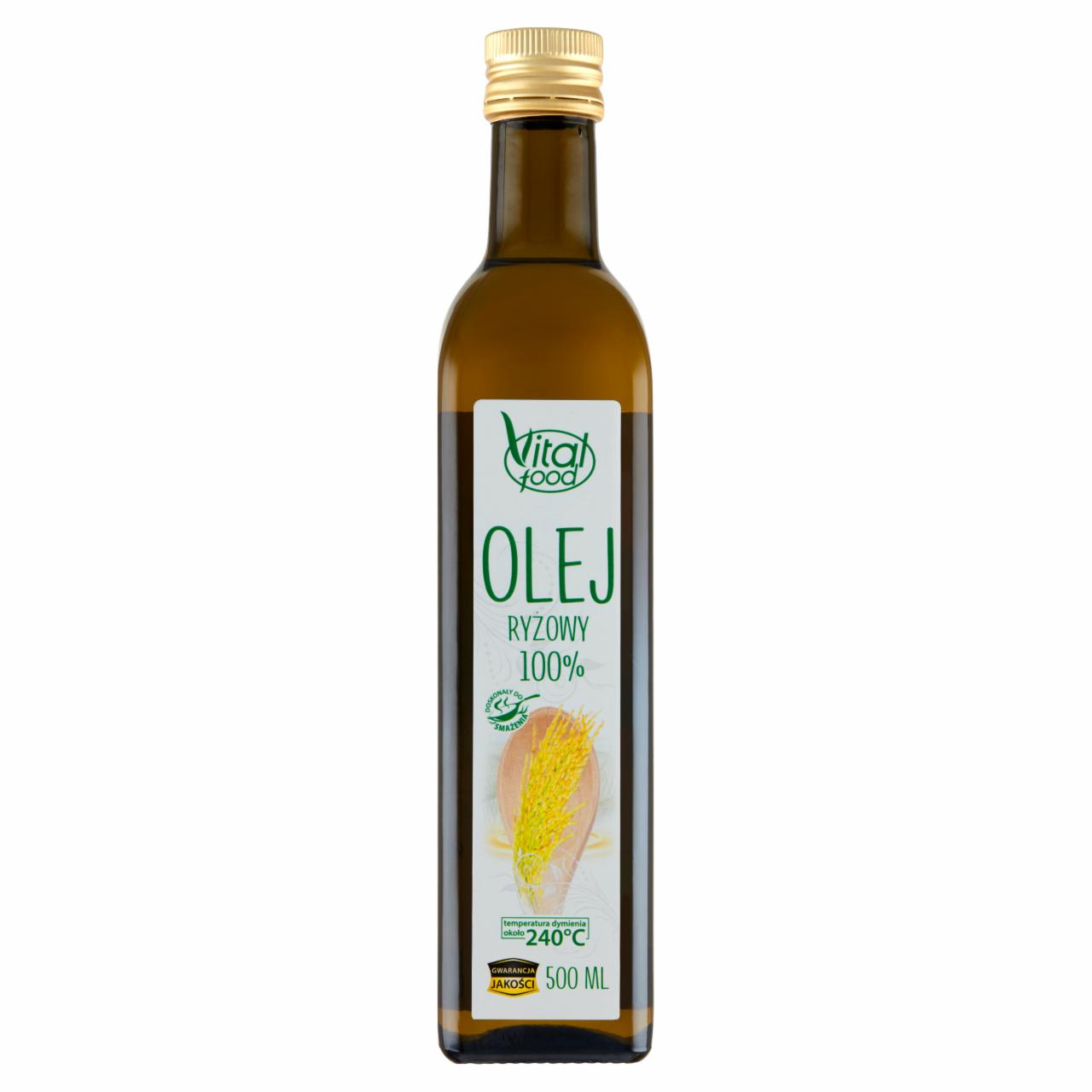 Zdjęcia - Vital Food Olej ryżowy 100% 500 ml