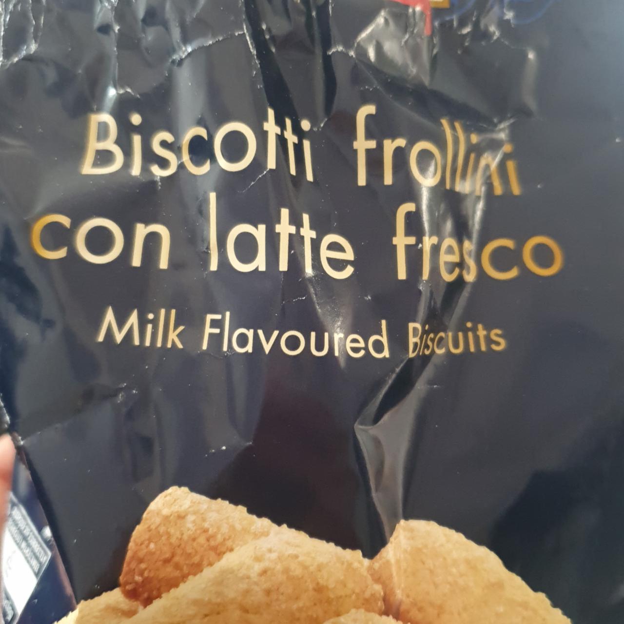 Zdjęcia - Biscotti frollini con latte fresco Mlik Flavoured Biscuits Italiamo