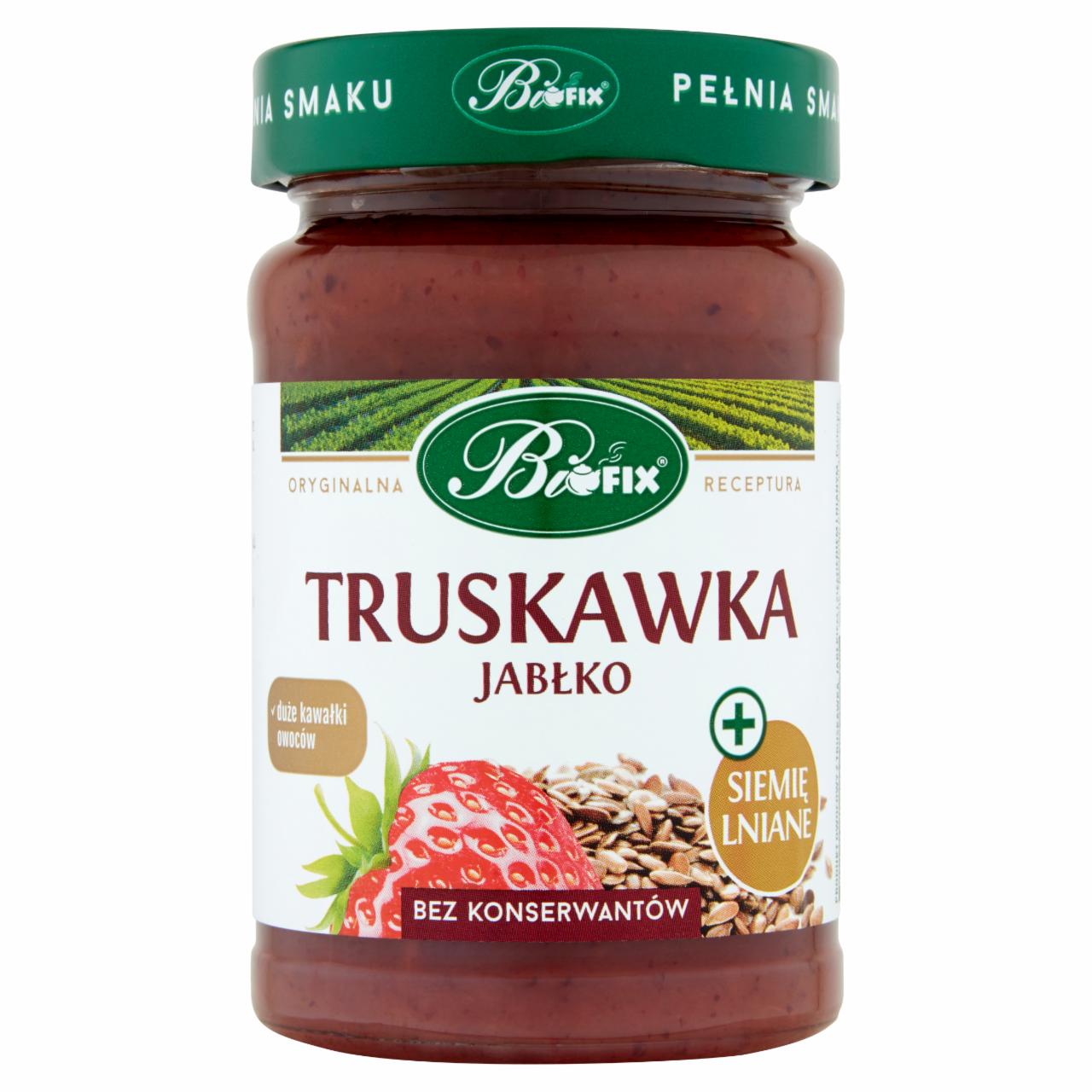 Zdjęcia - Bifix Truskawka jabłko Dżem 290 g