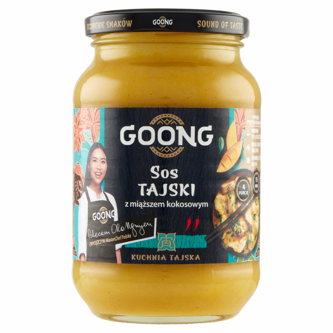 Zdjęcia - Goong Sos tajski z miąższem kokosowym 450 g