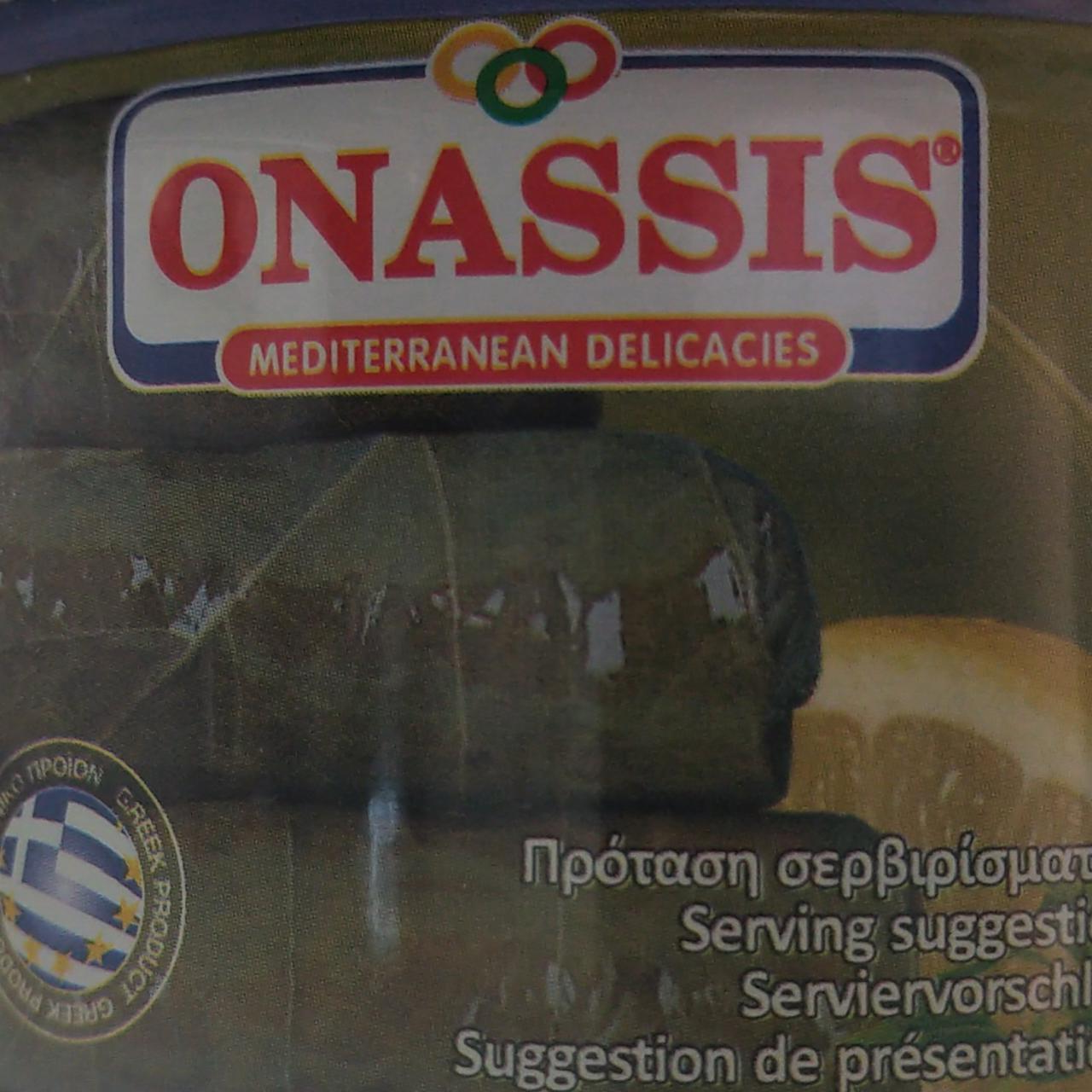 Zdjęcia - Onassis Liście winorośli nadziewane ryżem 280 g