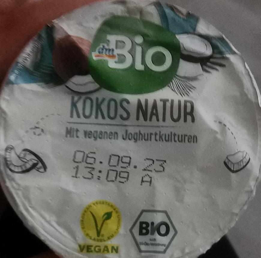 Zdjęcia - Bio kokos Natur Joghurt dmBio