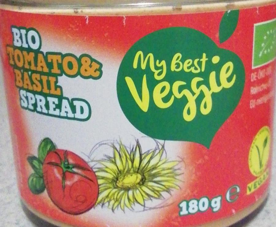 Zdjęcia - Bio tomato basil spread My Best Veggie
