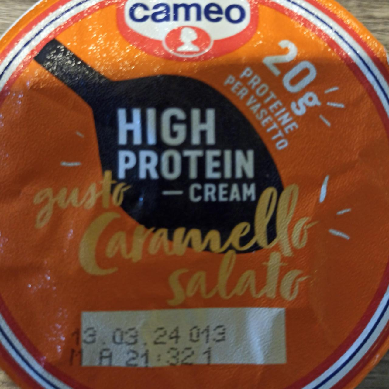 Zdjęcia - High Protein Cream Gusto Caramello Salato Cameo