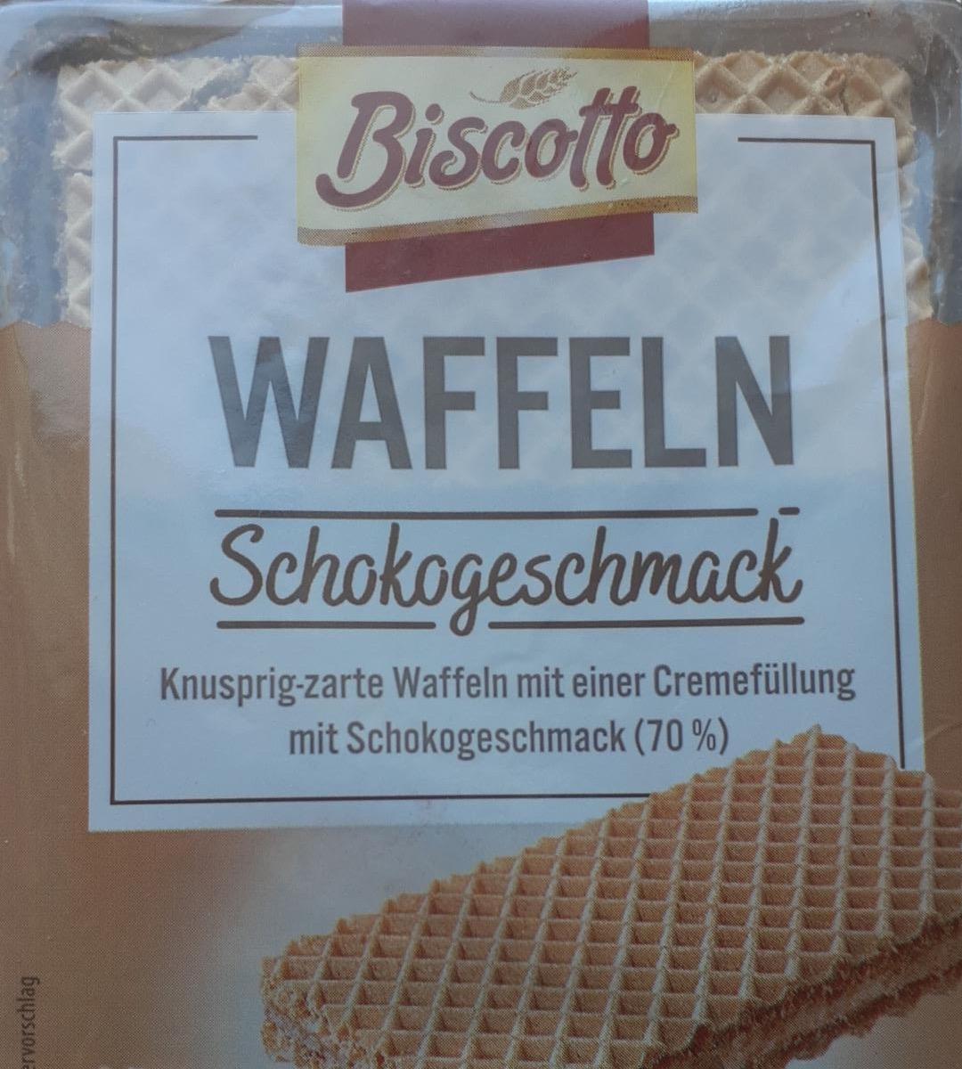 Zdjęcia - Waffeln Schokogeschmack Biscotto