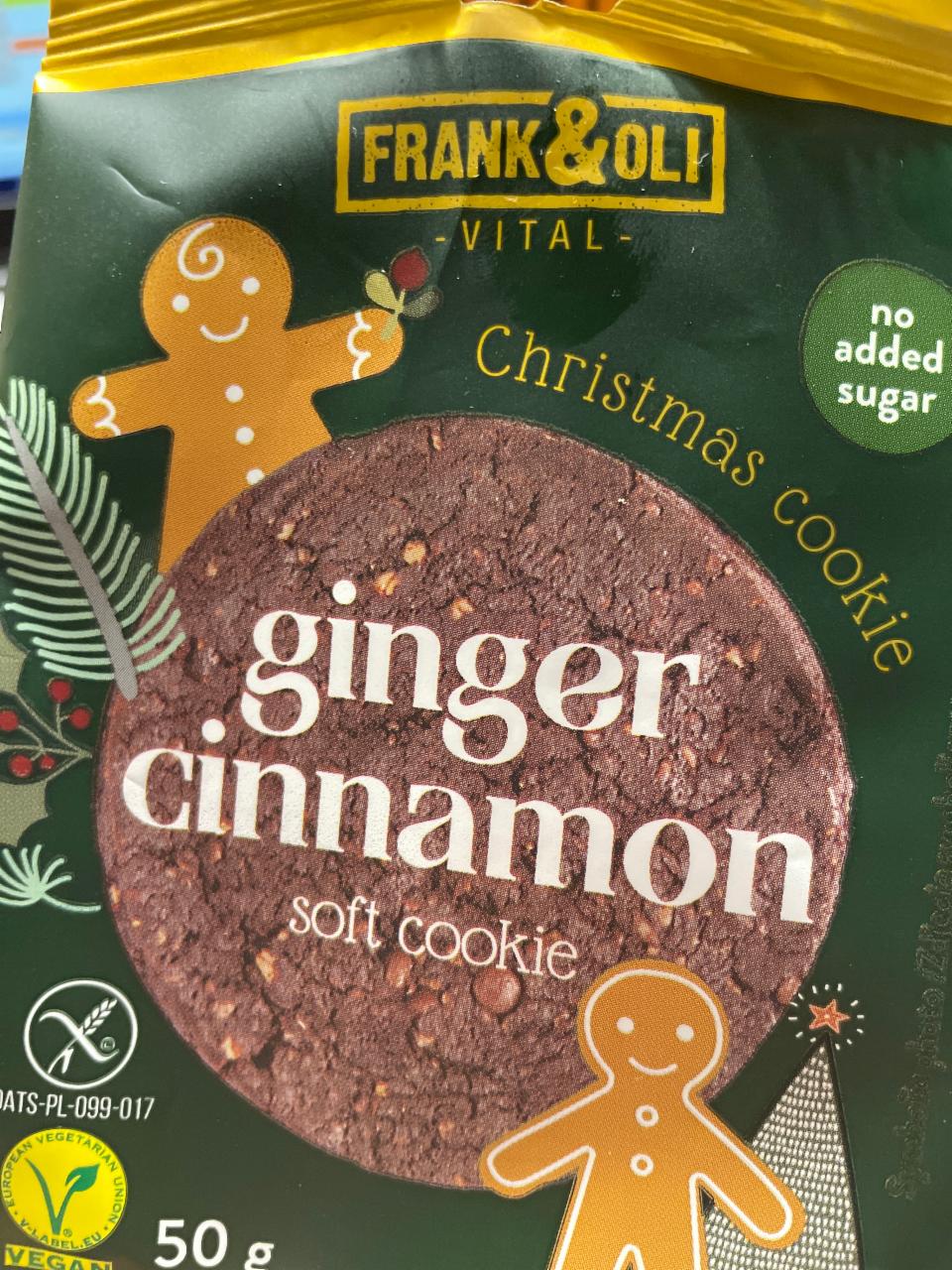 Zdjęcia - Ginger Cinnamon soft cookie Frank&Oli