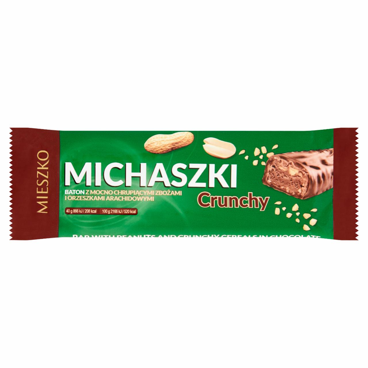 Zdjęcia - Mieszko Michaszki Baton Crunchy 40 g