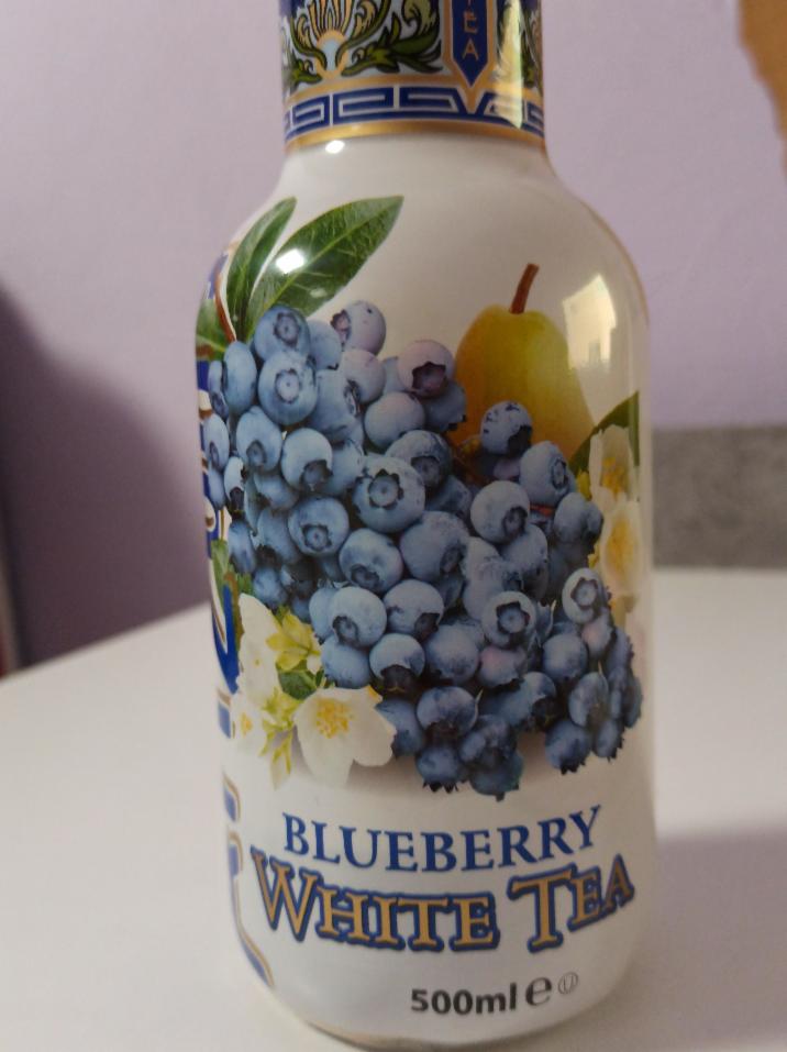 Zdjęcia - Napój herbaciany orzeźwiający Blueberry White Tea 450 ml Arizona