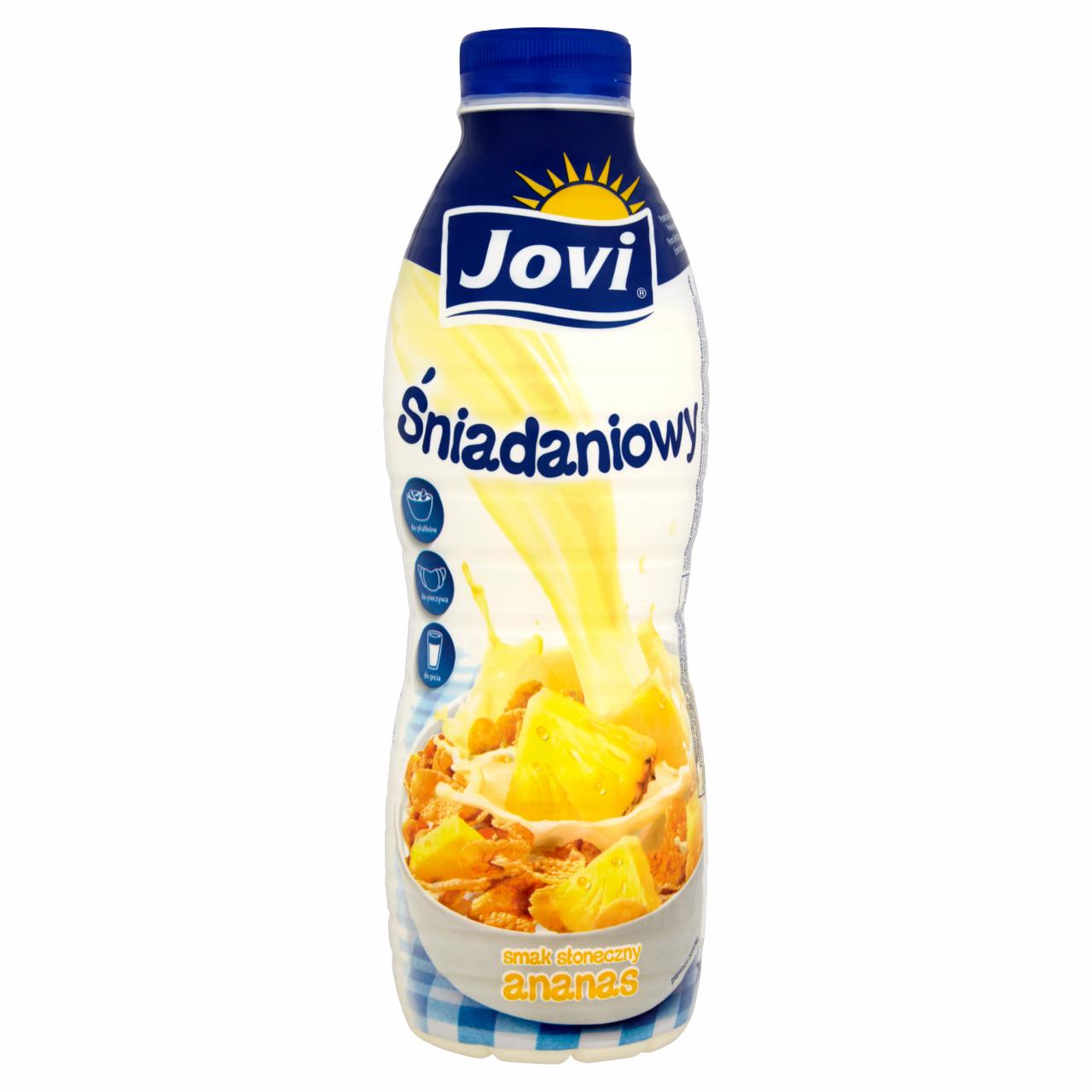Zdjęcia - Jovi Śniadaniowy Napój mleczny smak słoneczny ananas 700 g