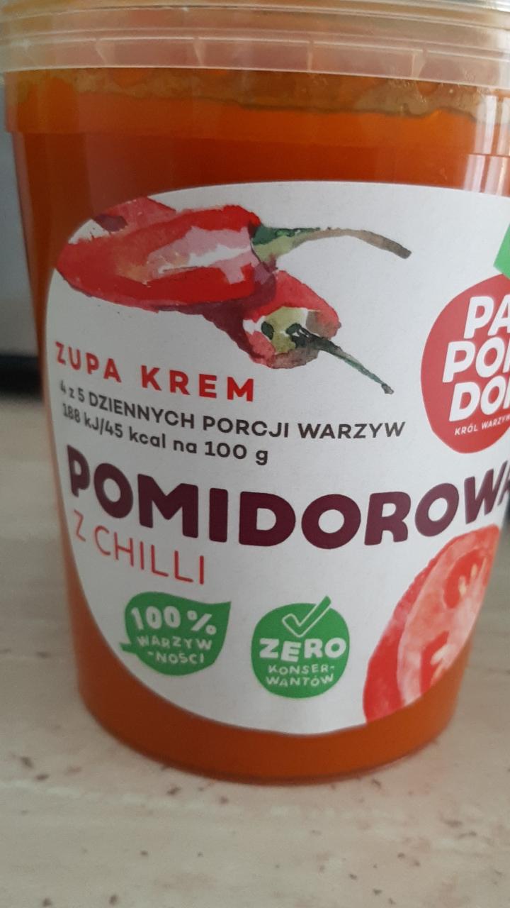 Zdjęcia - Pan Pomidor Zupa krem pomidorowa z chilli 400 g