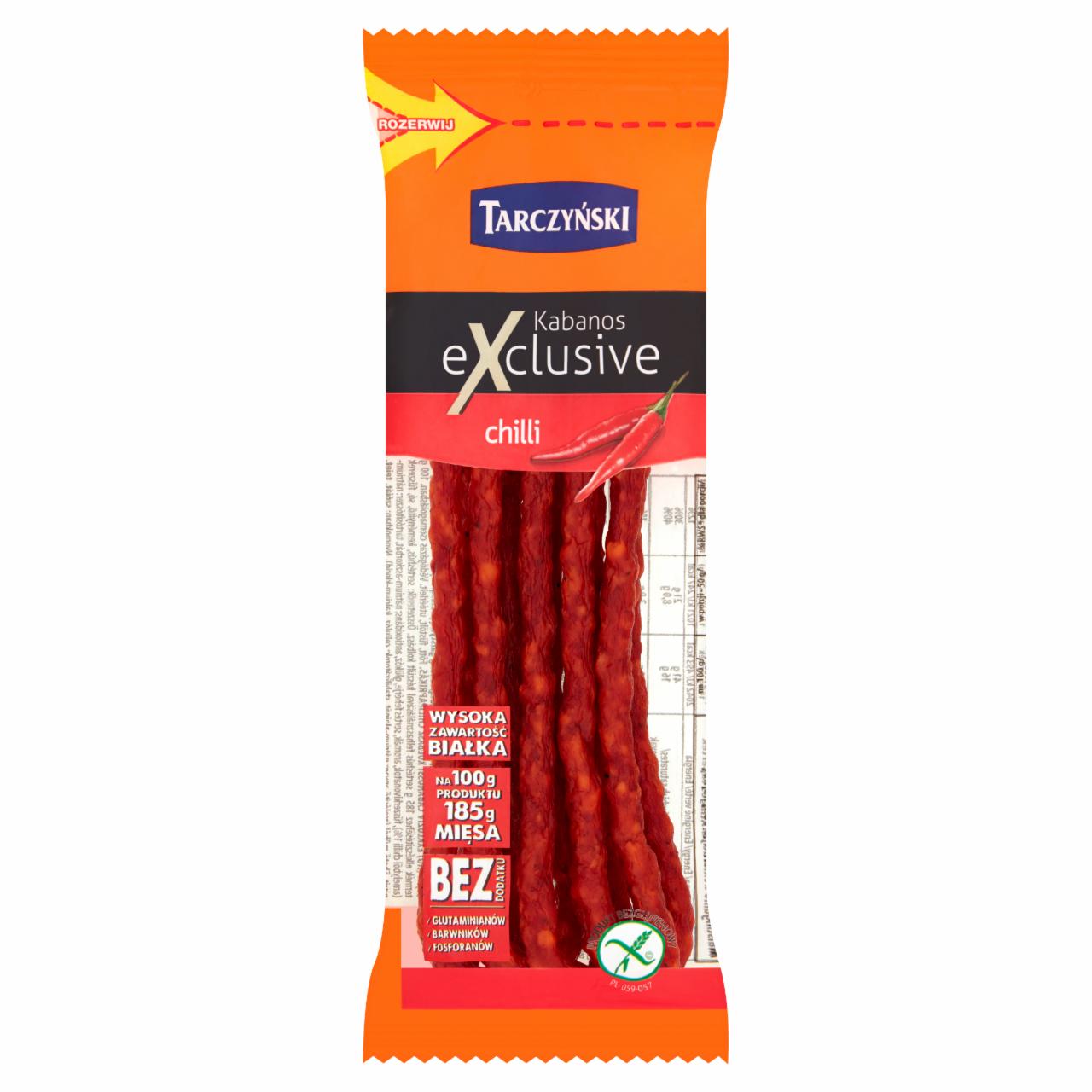 Zdjęcia - Tarczyński Kabanos Exclusive chilli 50 g