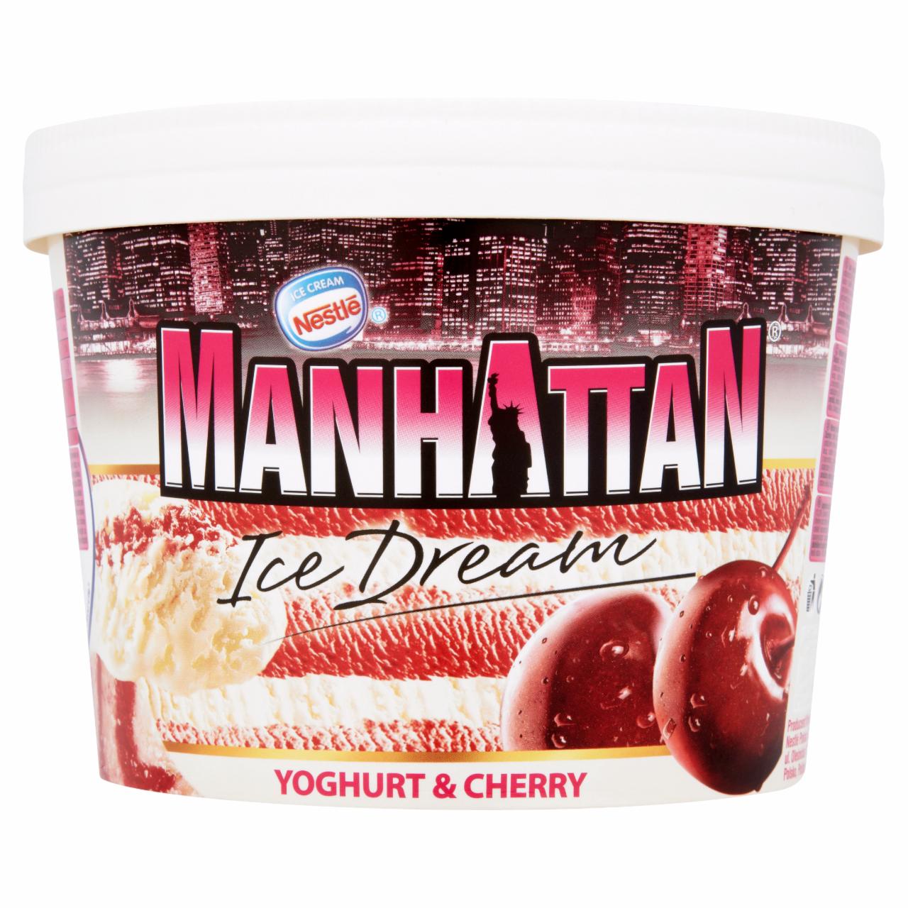 Zdjęcia - Manhattan Ice Dream Lody jogurtowe i wiśniowe 1400 ml