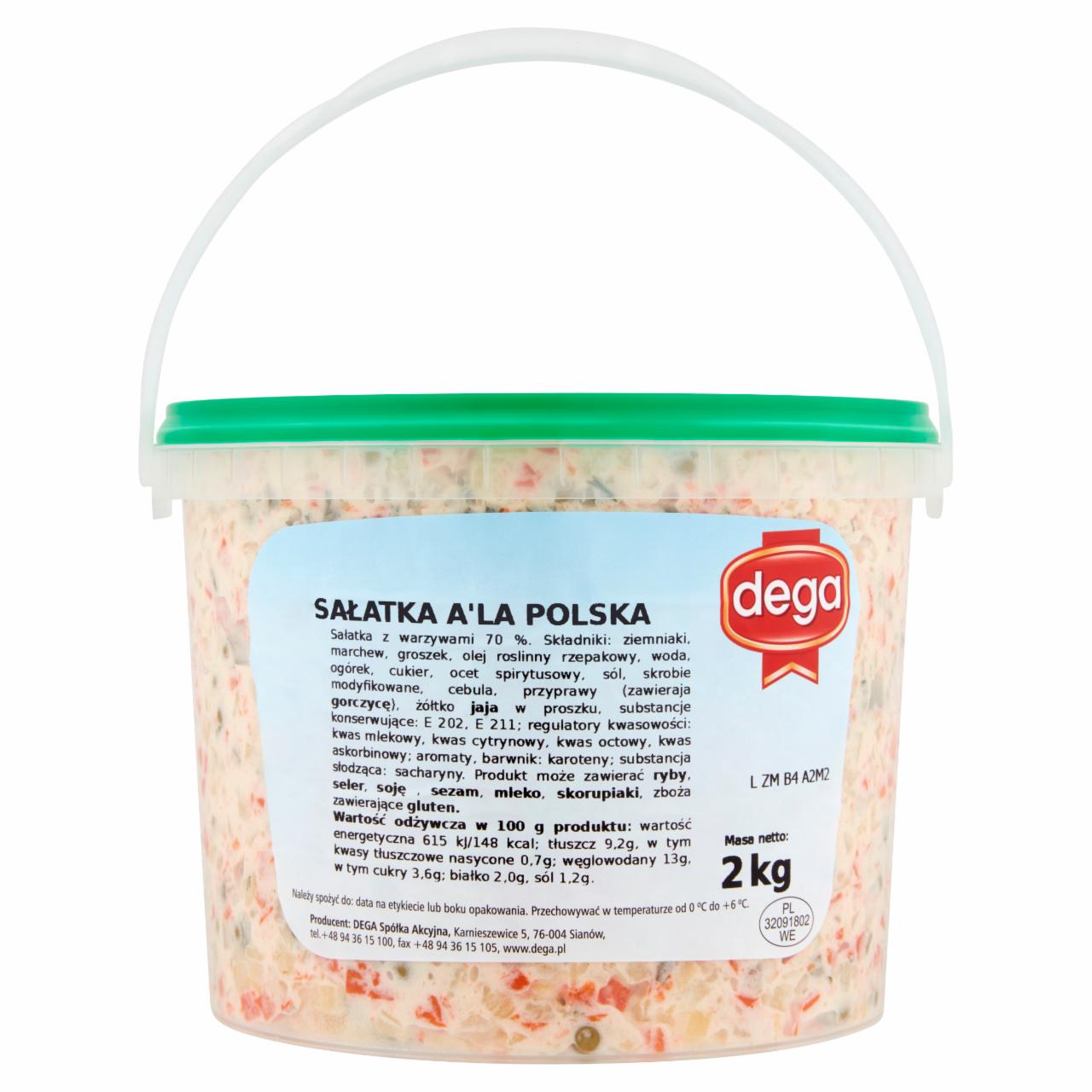 Zdjęcia - Dega Sałatka a'la polska 2 kg