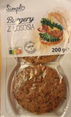 Zdjęcia - Burgery z łososia z pieprzem pieczone Simply