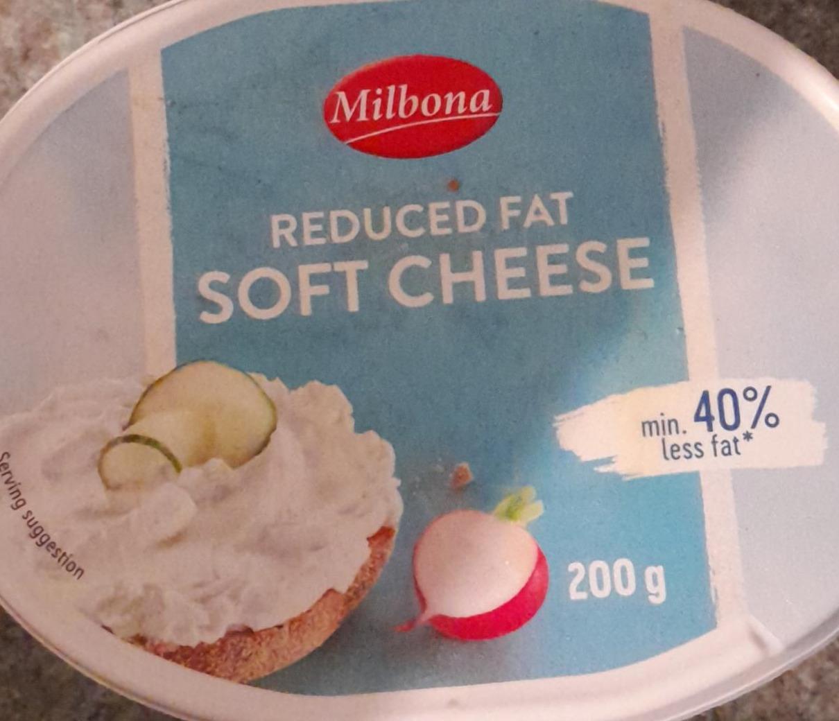 Zdjęcia - Reduced fat soft cheese Milbona