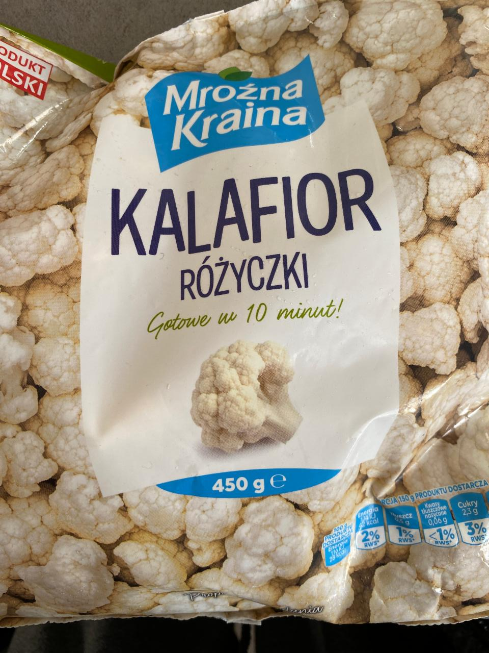 Zdjęcia - Kalafior różyczki Mrożna kraina