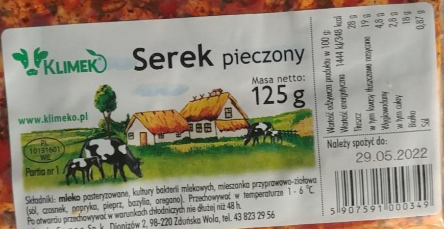 Zdjęcia - Serek pieczony Klimek