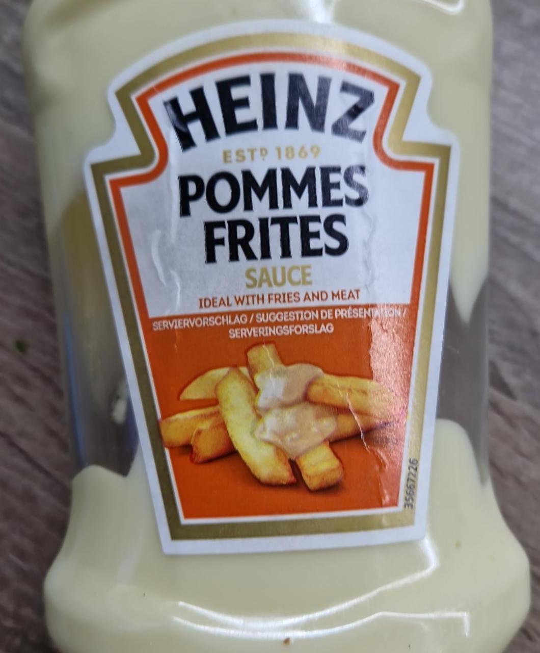 Zdjęcia - Pommes frites sauce Heinz