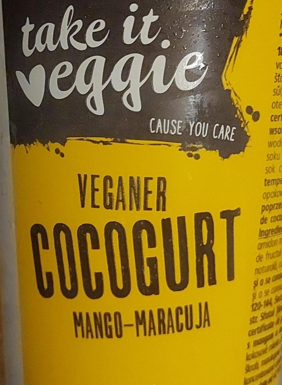 Zdjęcia - Veganer Cocogurt Mangi-Marakuje Take it veggie