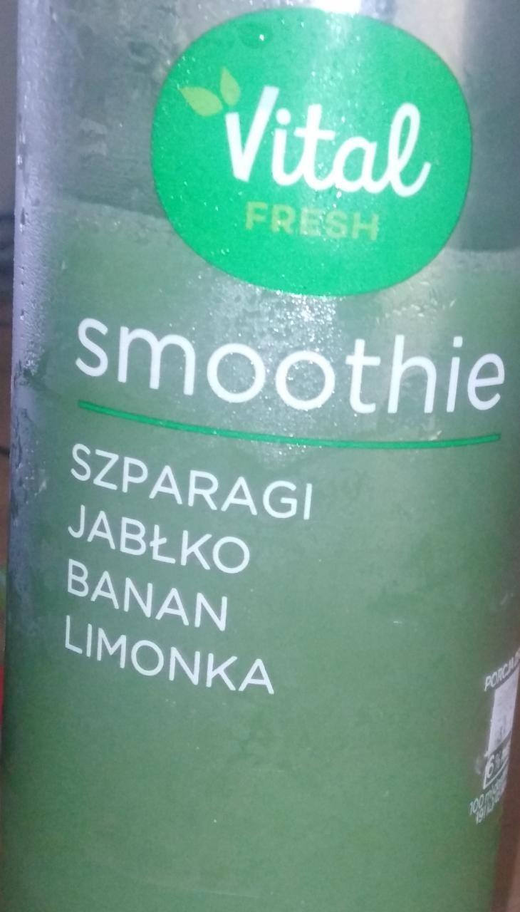 Zdjęcia - smoothie jabłko szparagi limonka Vital fresh