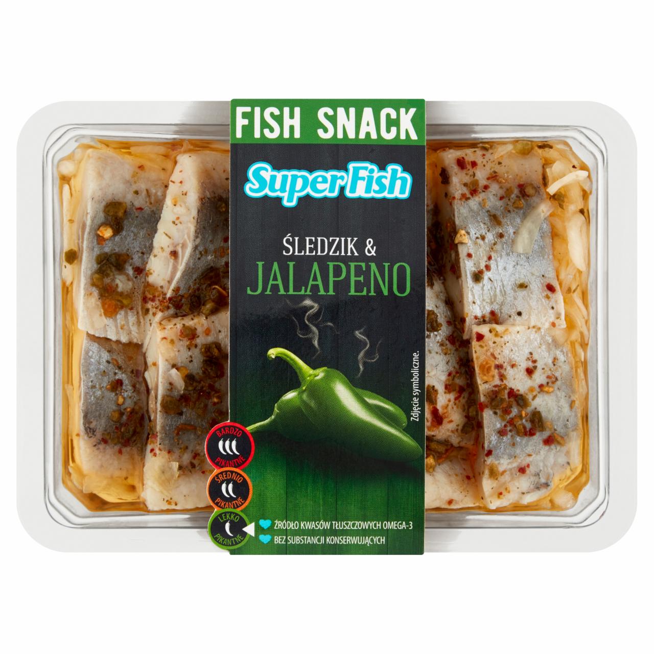 Zdjęcia - SuperFish Śledzik & jalapeno 200 g