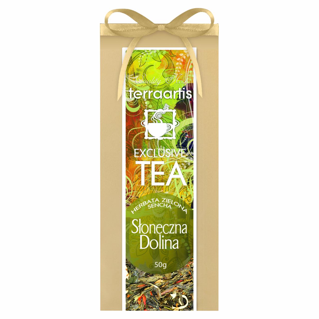 Zdjęcia - Terraartis Exclusive Tea Herbata zielona Sencha słoneczna dolina 50 g