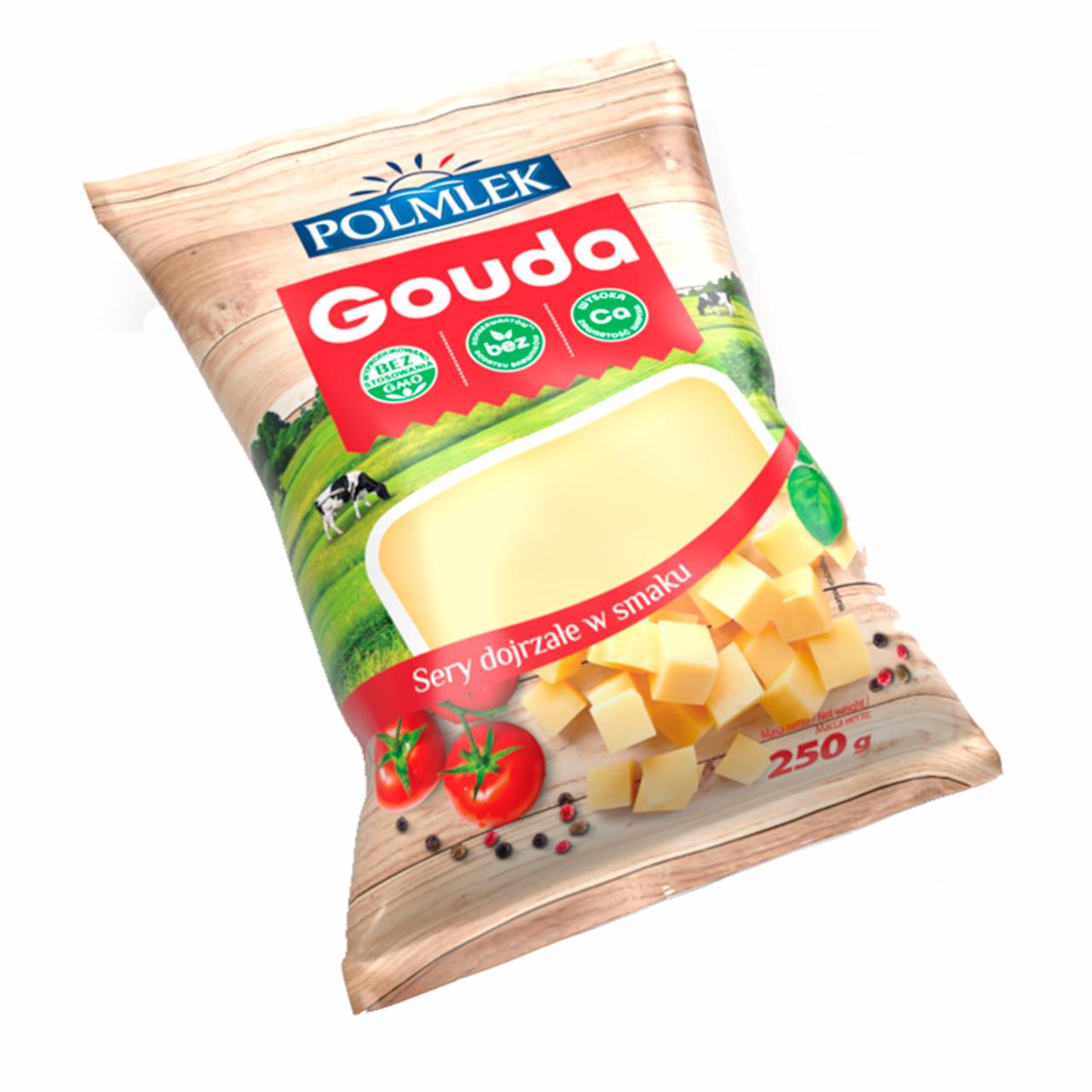 Zdjęcia - Polmlek Ser Gouda kostka 250 g