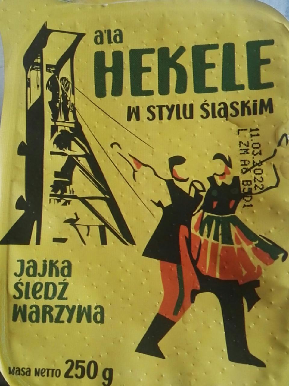 Zdjęcia - a'la Hekele w stylu śląskim jajka śledź warzywa