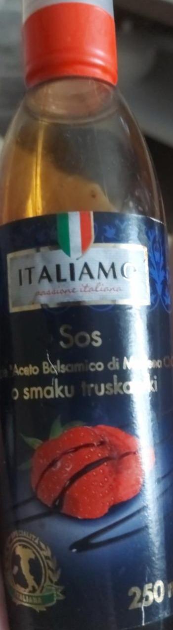 Zdjęcia - sos balsamiczny o smaku truskawkowym italiamo