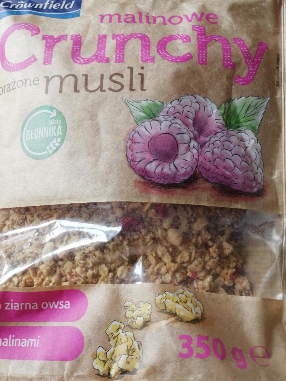 Zdjęcia - Crownfield mało owe Crunchy prażone musli