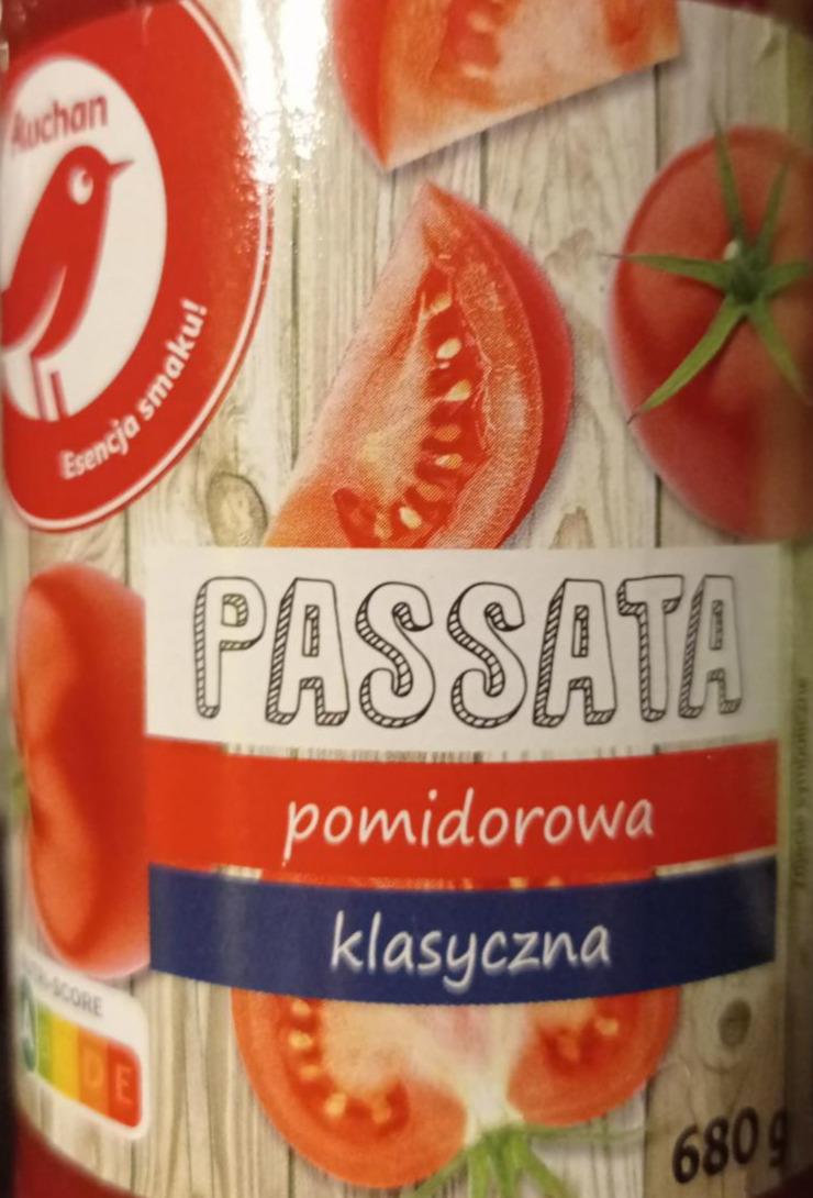 Zdjęcia - Passata pomidorowa klasyczna Auchan