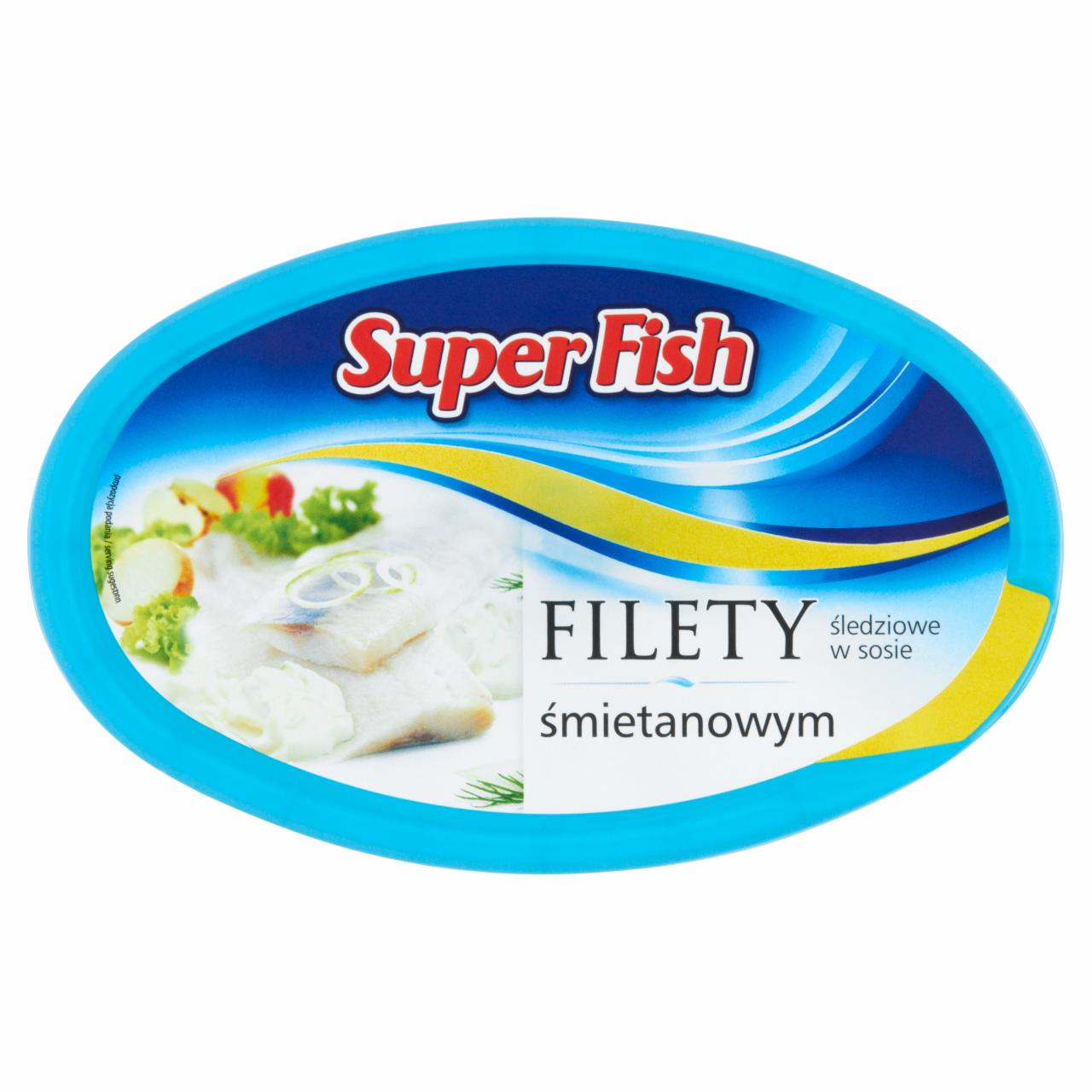 Zdjęcia - SuperFish Filety śledziowe w sosie śmietanowym 250 g