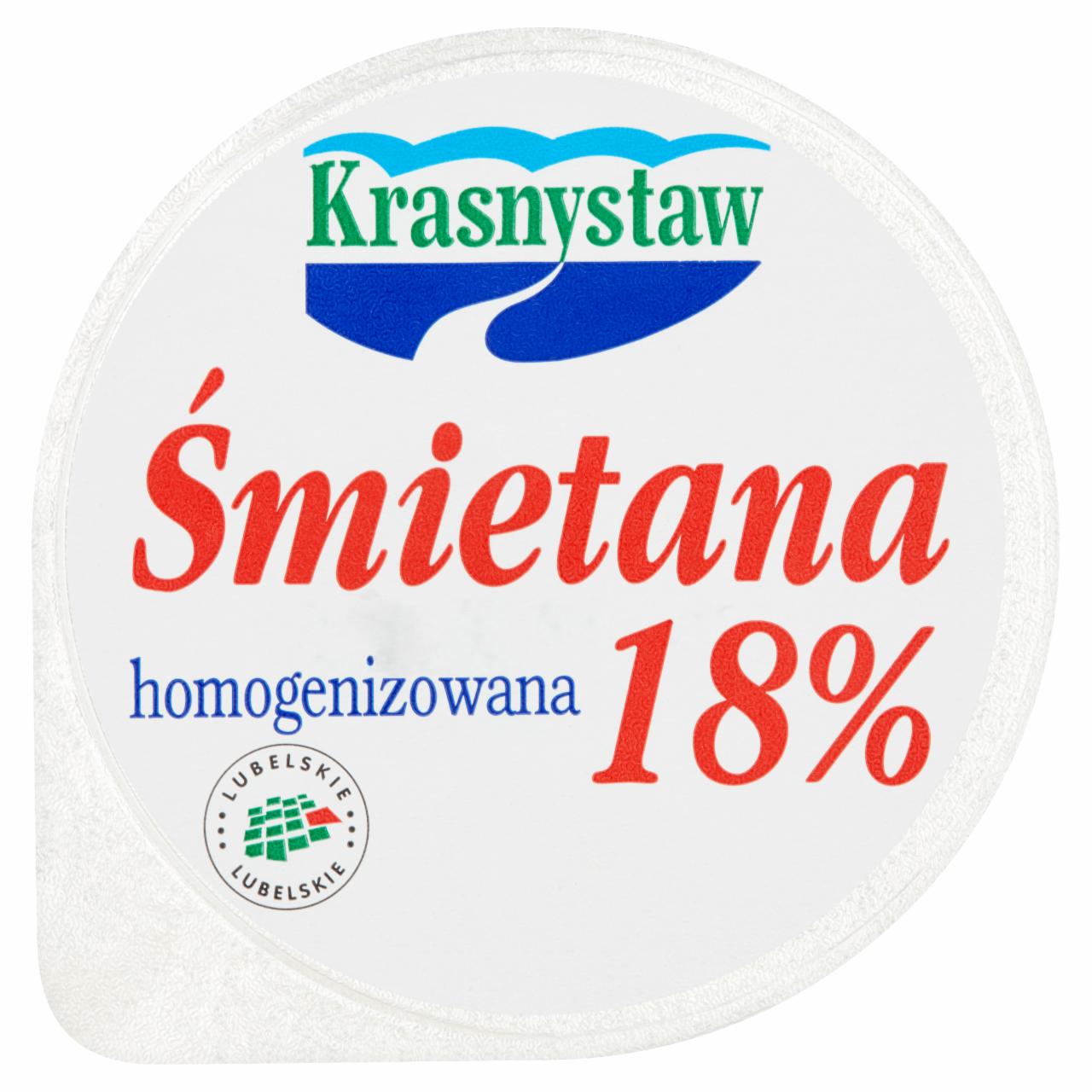 Zdjęcia - Śmietana 18% Krasnystaw