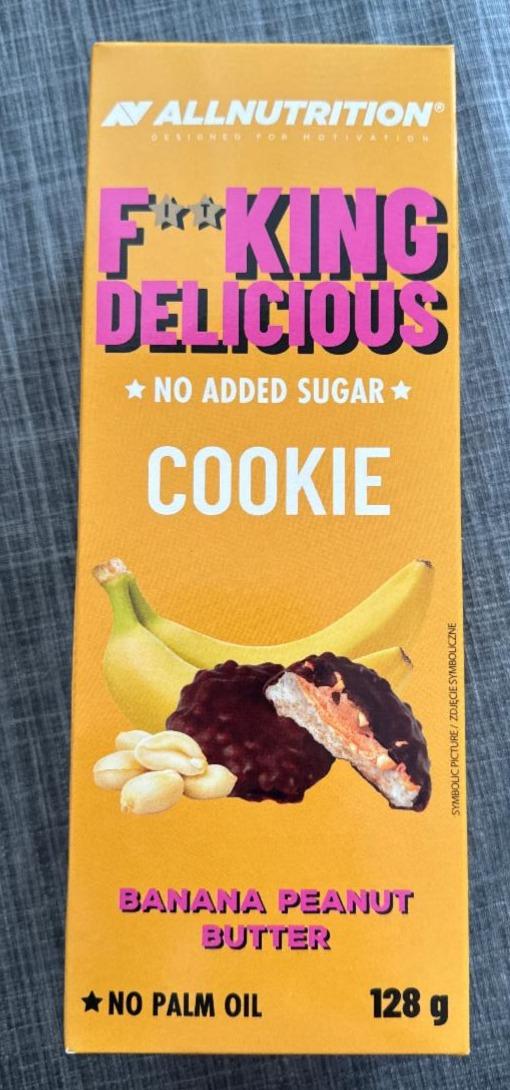 Zdjęcia - F**king Delicious Cookie Banana Peanut Butter Allnutrition