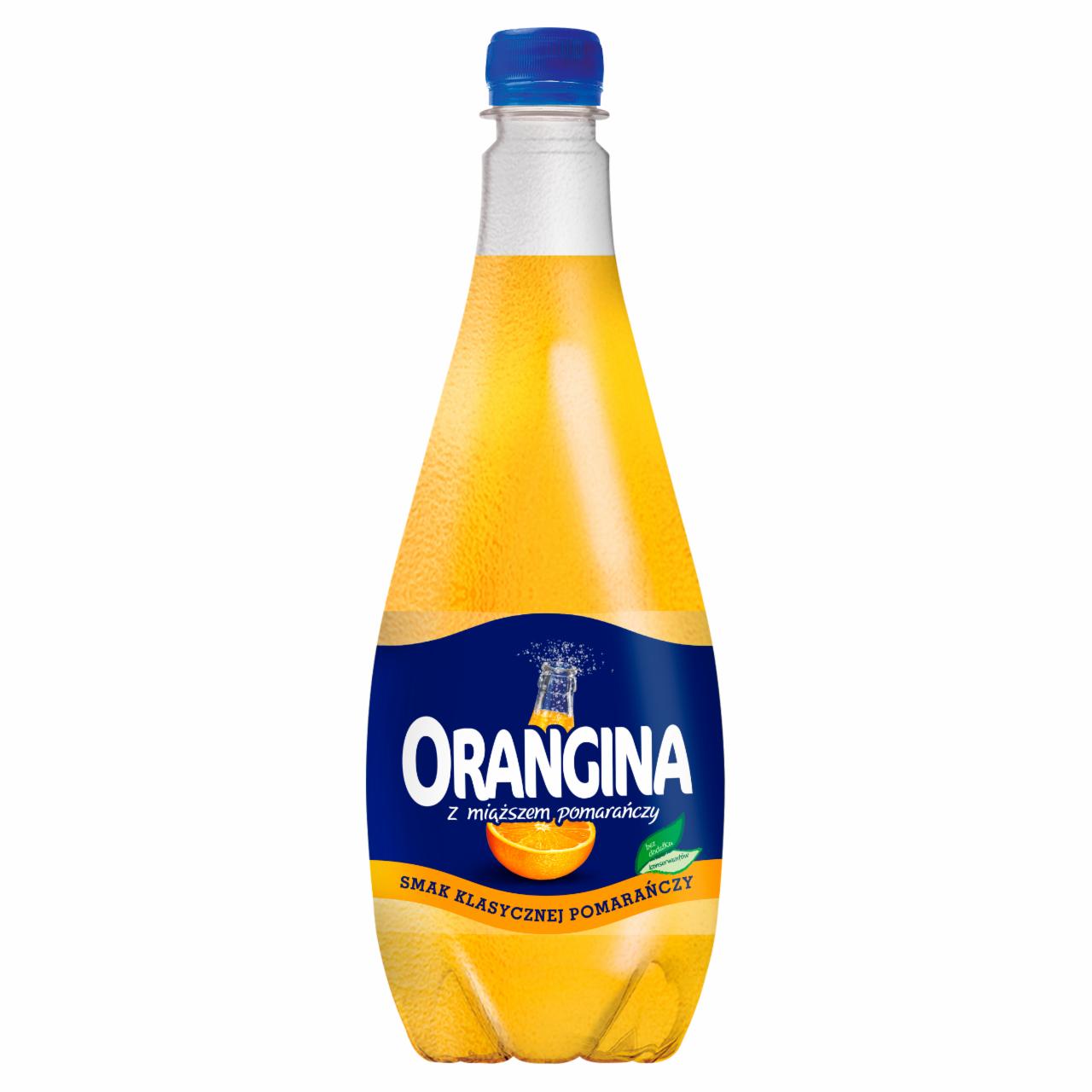Zdjęcia - Orangina Original Napój gazowany smak klasycznej pomarańczy 0,9 l
