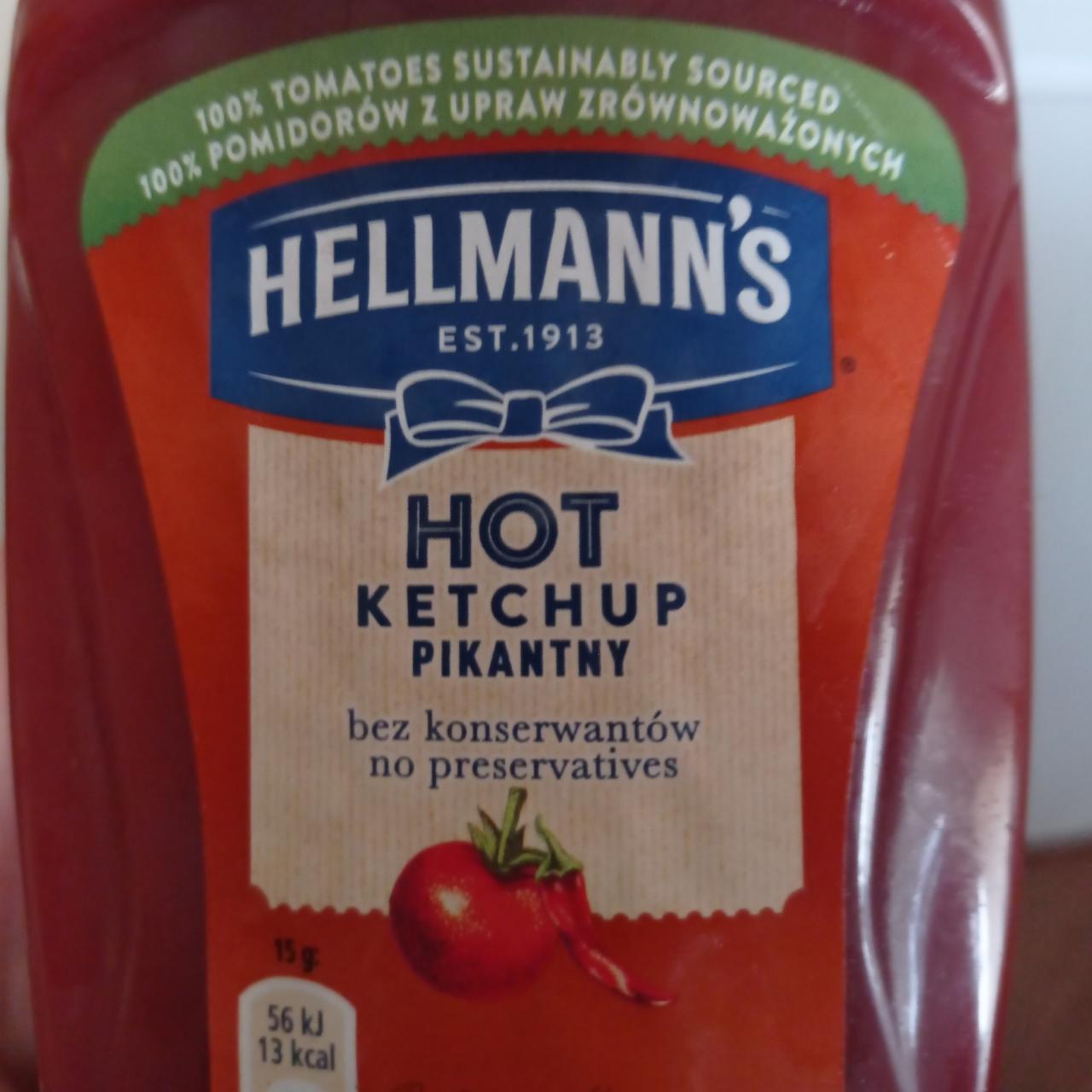 Zdjęcia - Hot ketchup pikantny Hellman's