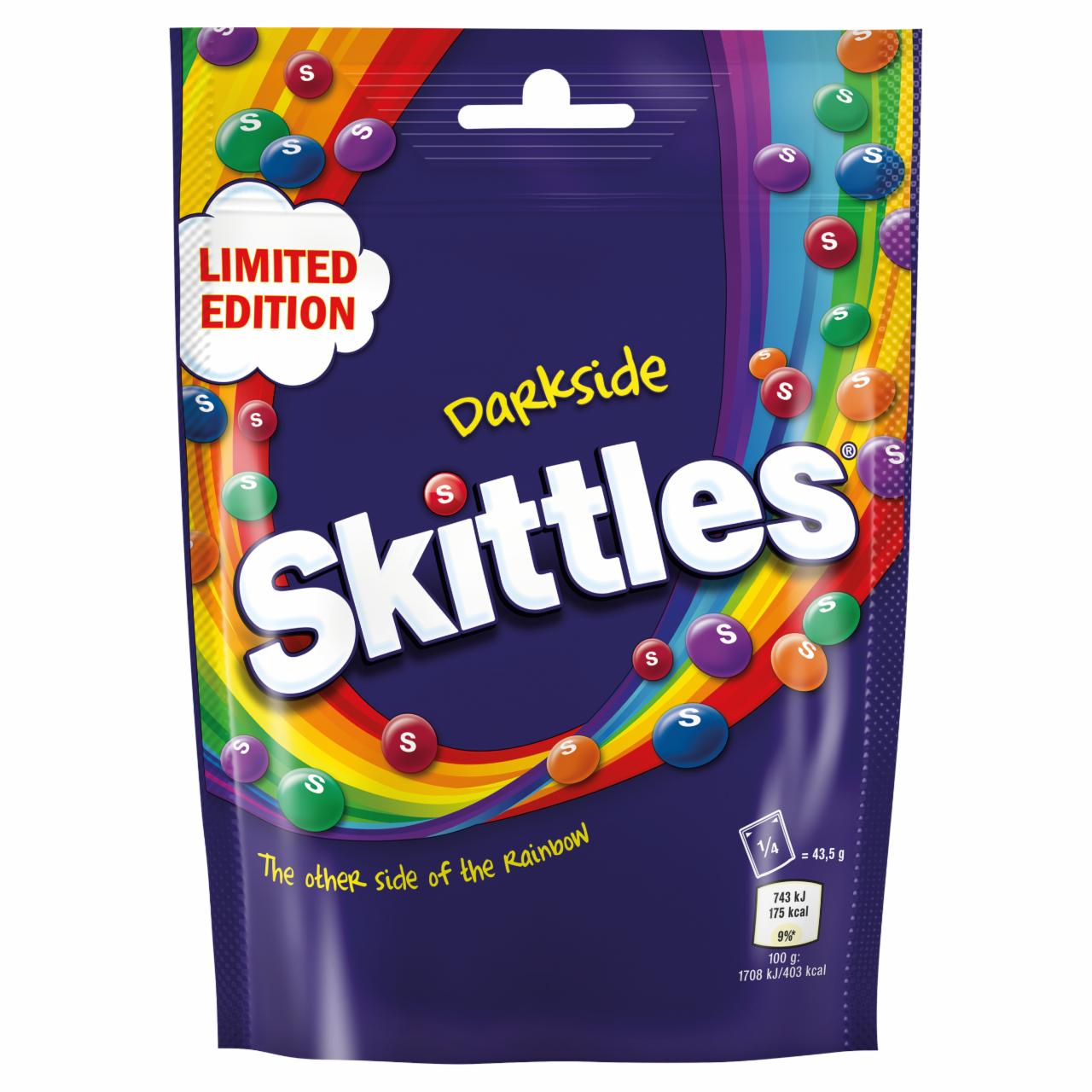 Zdjęcia - Skittles Darkside Cukierki do żucia 174 g