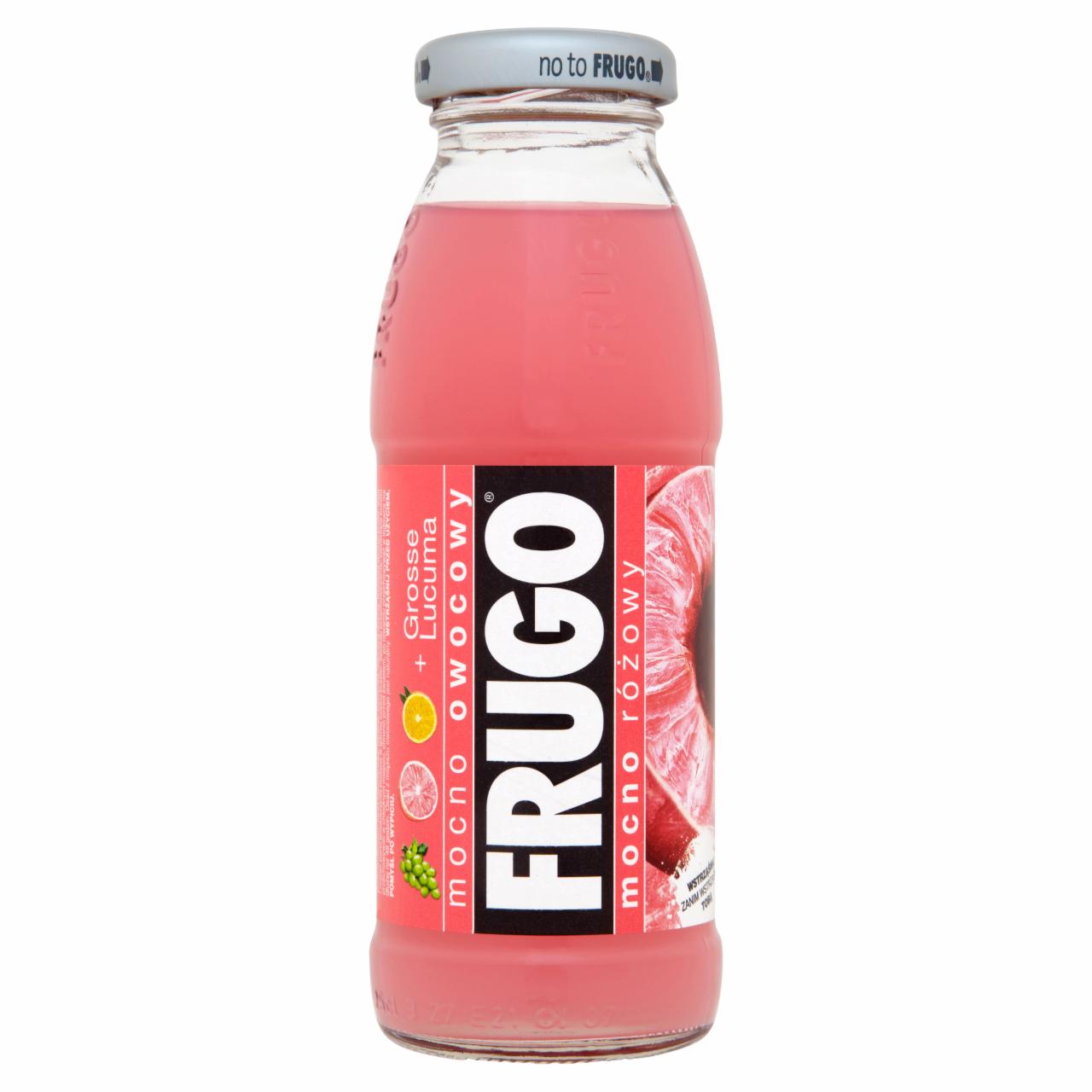 Zdjęcia - Frugo Różowe Napój wieloowocowy niegazowany 250 ml