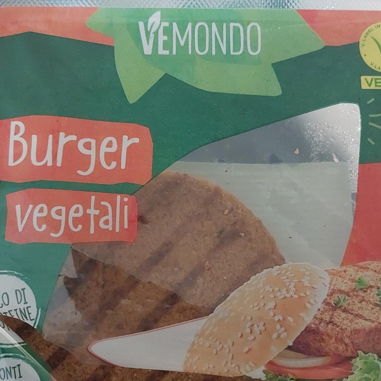 Zdjęcia - Burger vegetali Vemondo