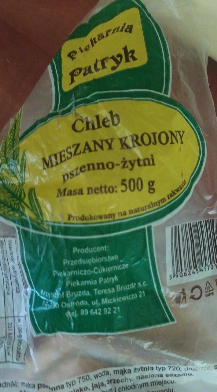 Zdjęcia - Chleb mieszany pszenno żytni Piekarnia Patryk