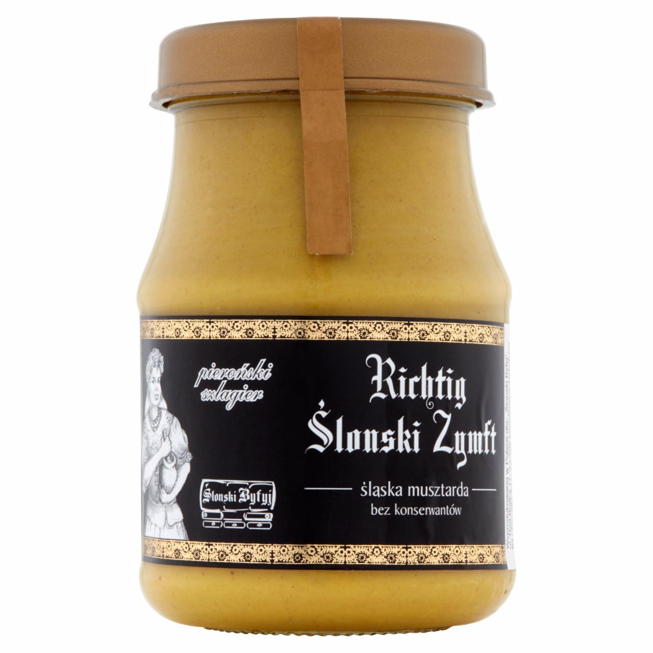 Zdjęcia - Richtig Ślonski Zymft Śląska musztarda 180 g