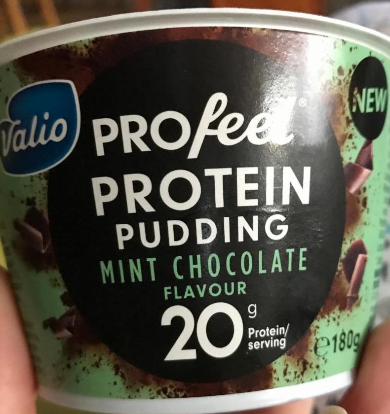 Zdjęcia - Valio PROfeel Pudding proteinowy o smaku miętowo-czekoladowym 180 g