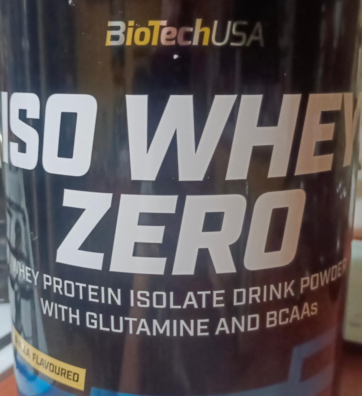 Zdjęcia - Iso Whey Zero wanilla BioTechUSA